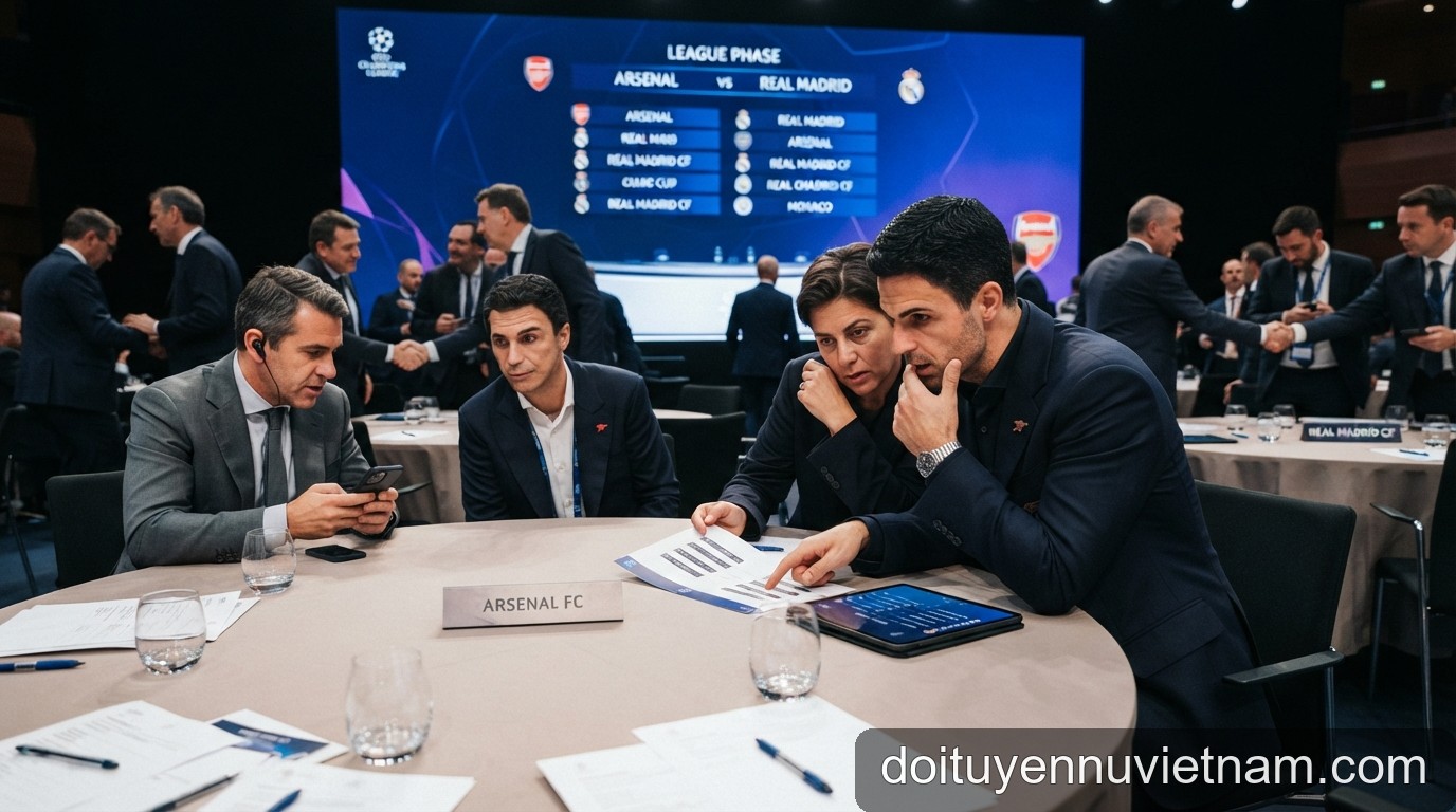Kết quả bốc thăm Champions League 2026/27: Arsenal và Real Madrid đụng độ sớm - 2