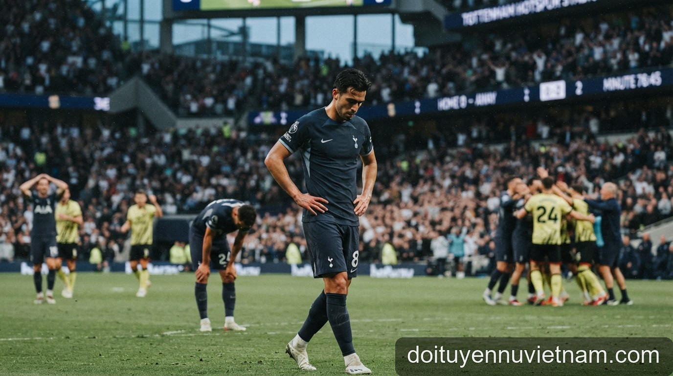 Premier League 2026/27: Tottenham Hotspur rơi xuống đáy bảng – Khủng hoảng hay chỉ là khởi đầu chậm?